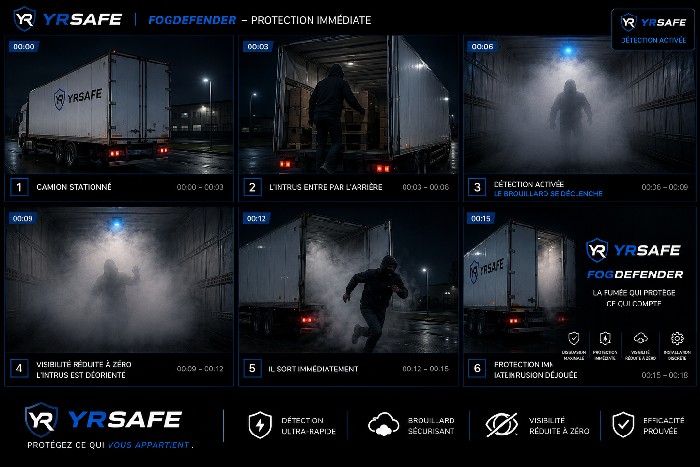 FOGDEFENDER BY YRSAFE *comprends l’installation