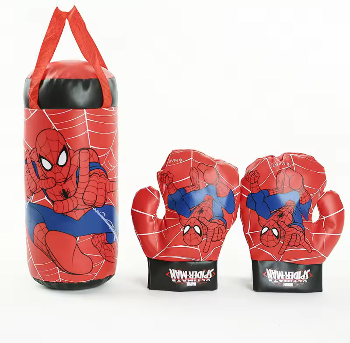 Spiderman Punching-ball et ces gants