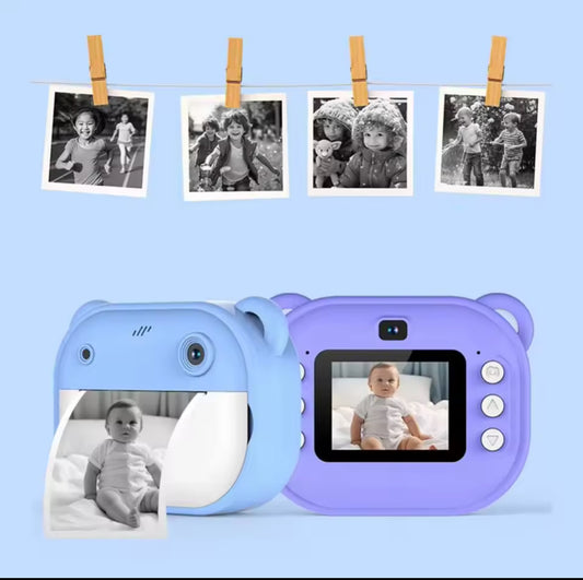 Appareil Photo impression instantanée prêt à l’emploi pour enfants
