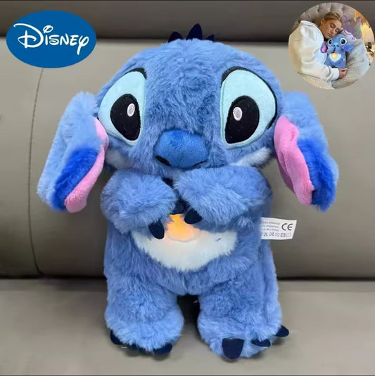 Stitch peluche berceuse et son cœur qui bat son et lumière